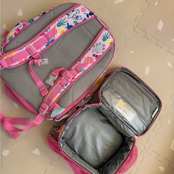 Pottery barn kids Floral Kids Backpack and Lunch Bag Set - Picture 2 of 6